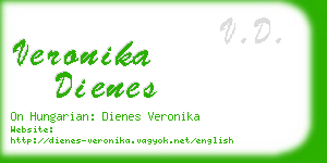 veronika dienes business card